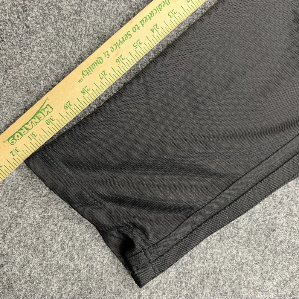 Nike Dri Fit Track Pants Mens Medium Black Vintage Y2K Gray Tag Athletic Joggers